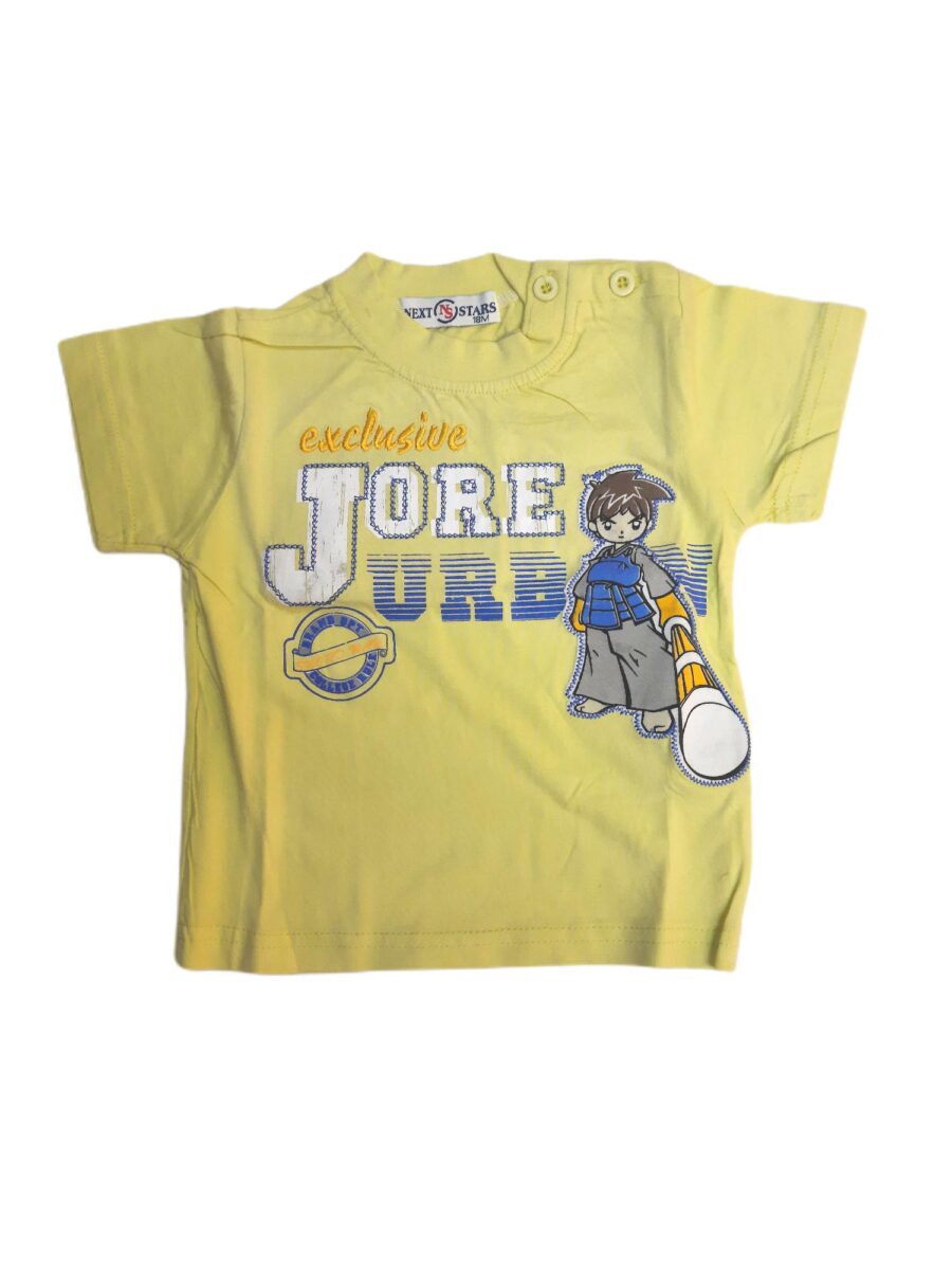 Παιδική Μπλούζα Exclusive Jore για Αγόρια Κίτρινο