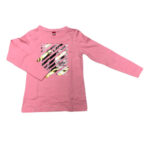 παιδική μπλούζα μακρυμάνικη ροζ